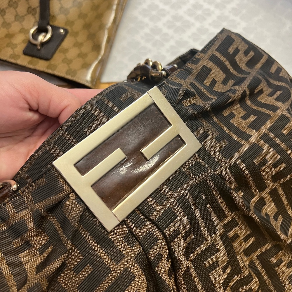 FENDI 
Zucca Mia Tote Tobacco - Picture 4 of 9